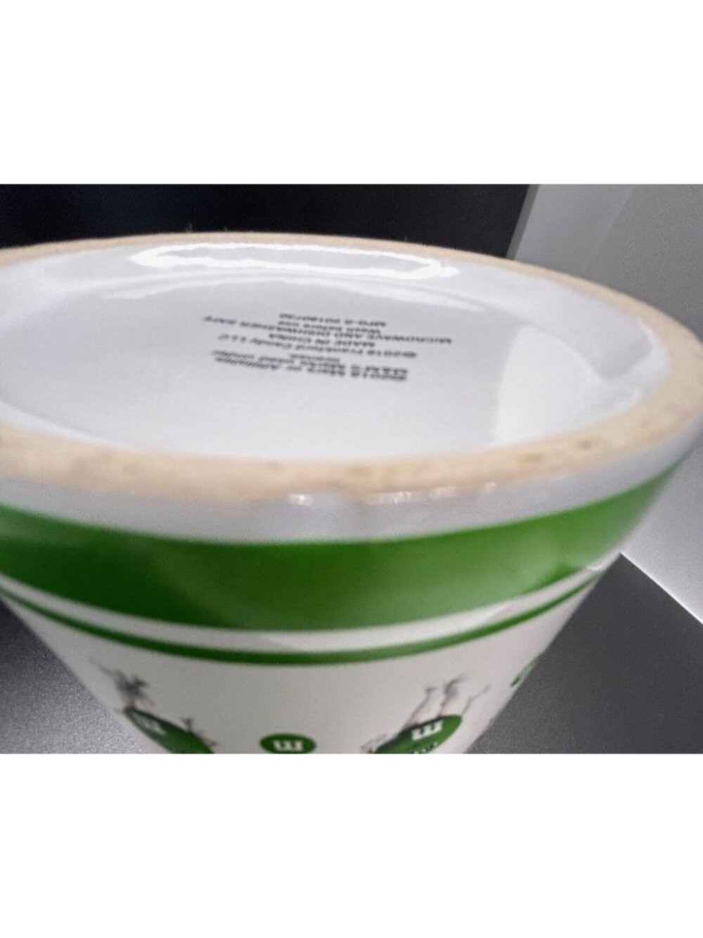 Green M&M Coffee Mug, Ms. Green Coffee Cup Licensed Microwave Dishwasher Safe - Picture 5 of 5